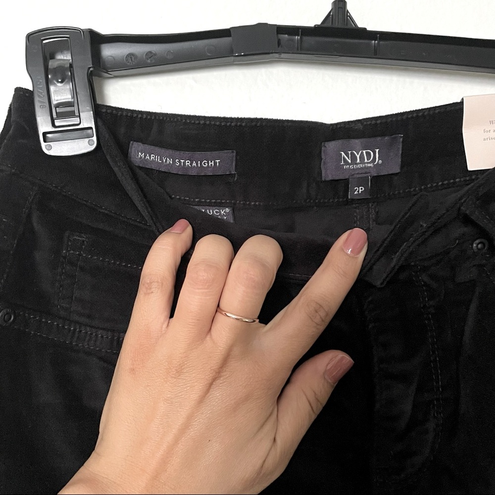 NYDJ Marylin Straight Velvety Stretch Pants 2P NWT